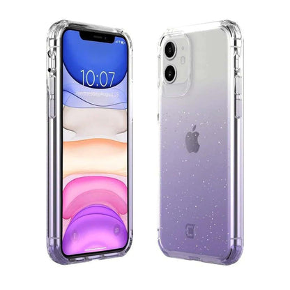 iPhone 11 Clear Case - Sparkle Glitter Design