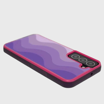 Purple Samsung Galaxy S22 Wave Case