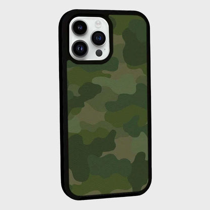 MagSafe iPhone 14 Pro Green Camo Case