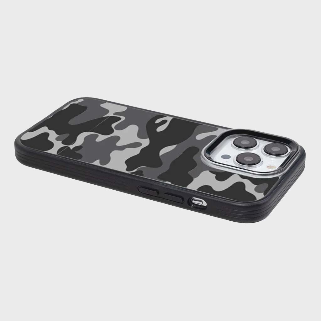 MagSafe iPhone 14 Pro Black Camo Case