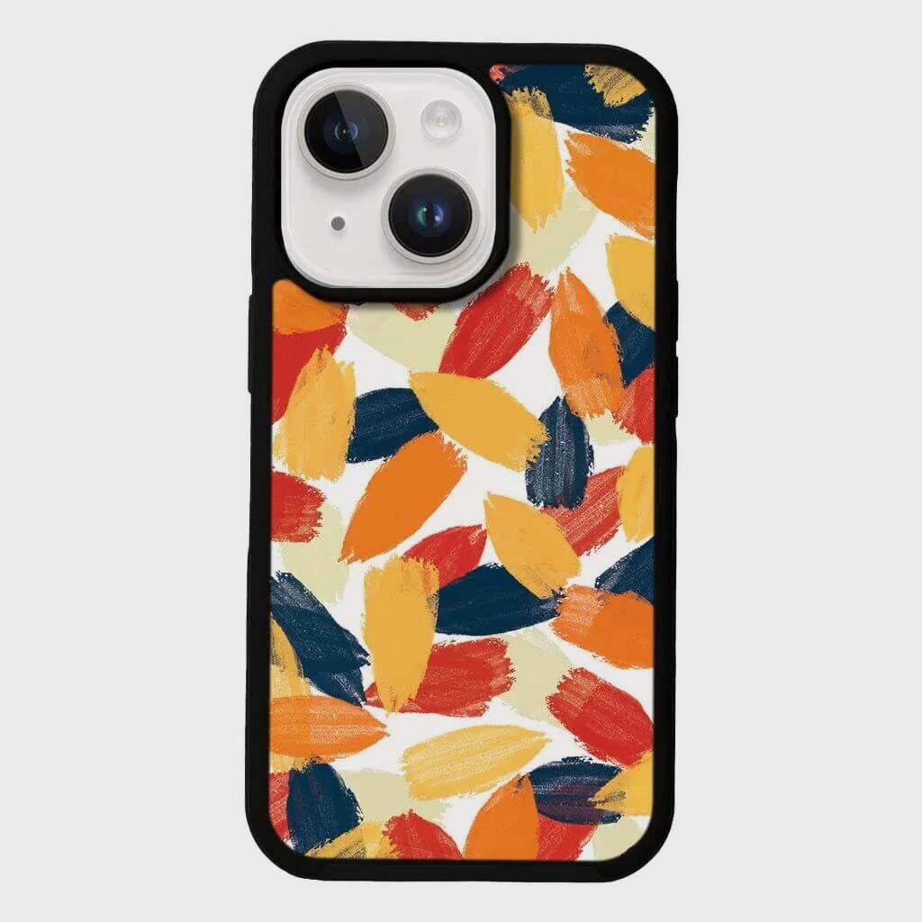 MagSafe iPhone 14 Plus Orange Abstract Case