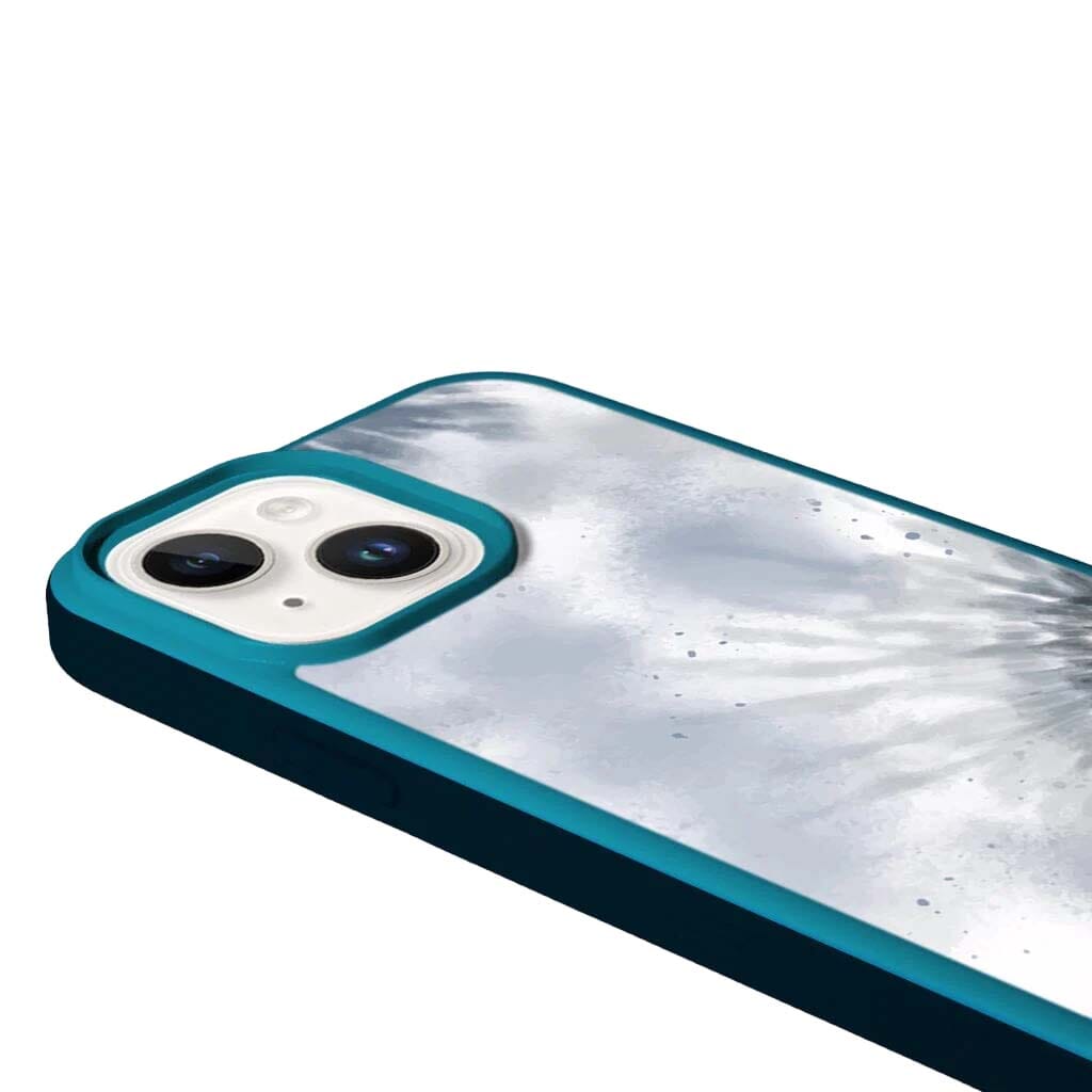 MagSafe iPhone 13 Blue Tie Dye Case