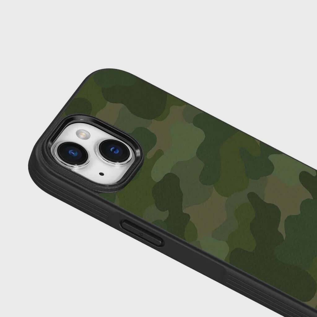 iPhone 15 Plus Case With MagSafe - Green Camo