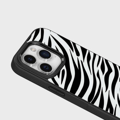 iPhone 15 Pro Max Case With MagSafe - Zebra