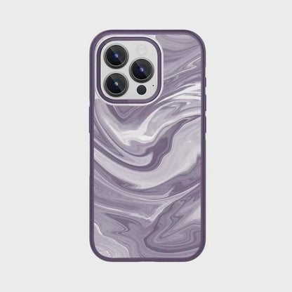 iPhone 15 Pro Case With MagSafe - Purple Swirl