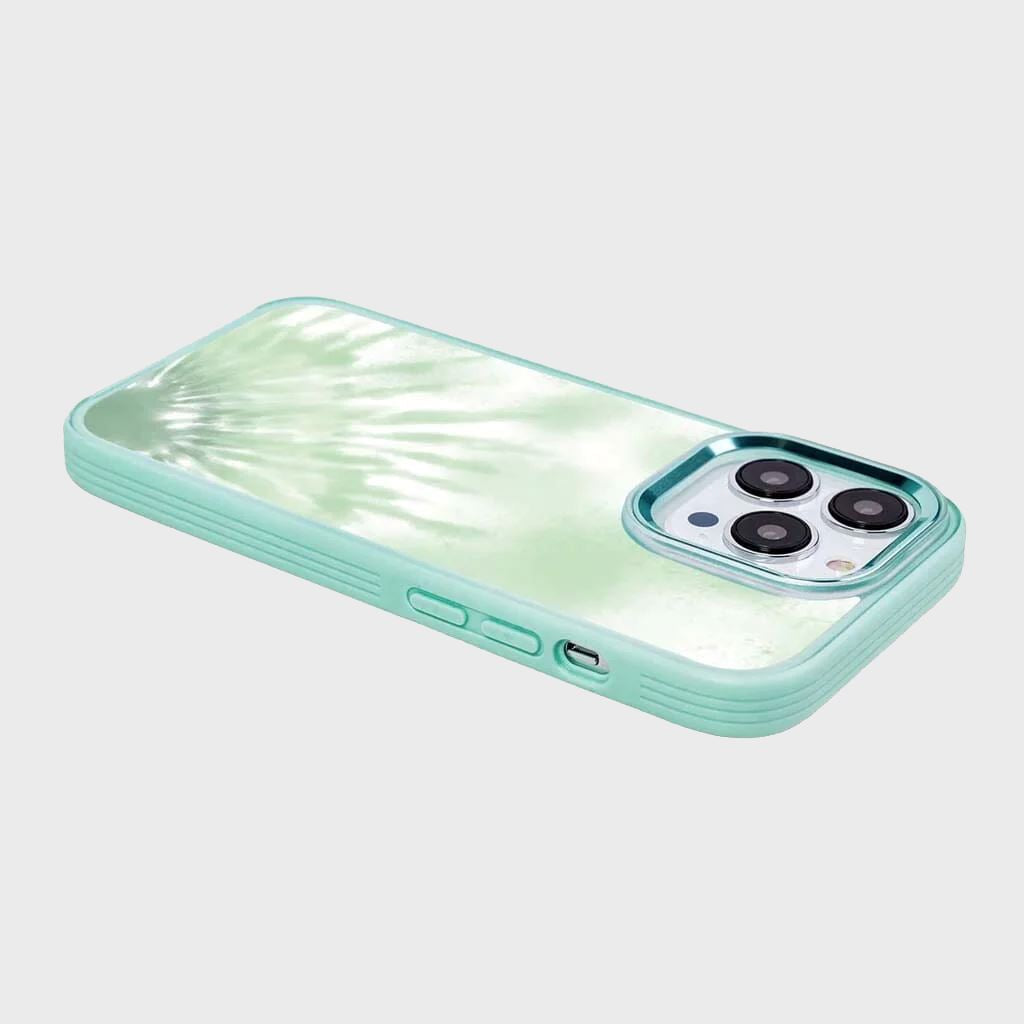 MagSafe iPhone 14 Pro Max Green Tie Dye Case