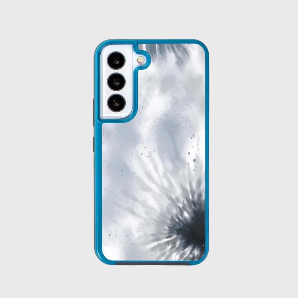 Blue Samsung Galaxy S22 Tie Dye Case