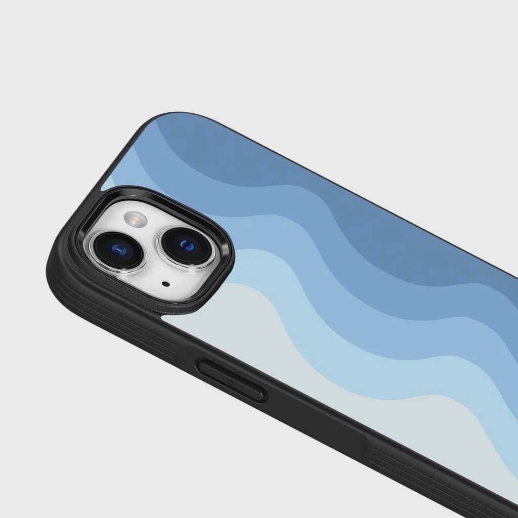 iPhone 15 Plus Case With MagSafe - Blue Wave