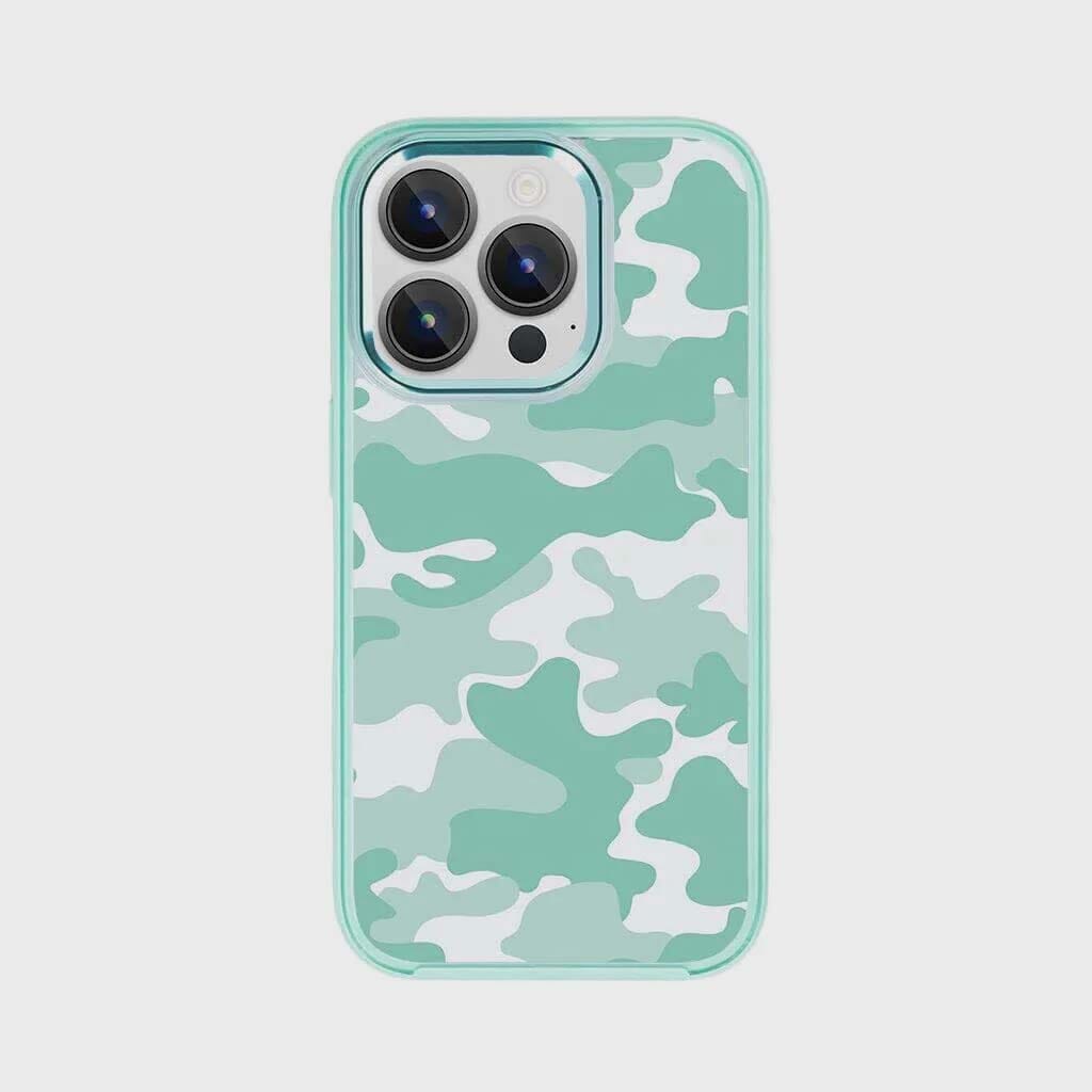 iPhone 15 Pro Max Case With MagSafe - Teal Camo