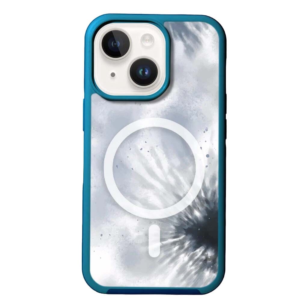 MagSafe iPhone 13 Blue Tie Dye Case