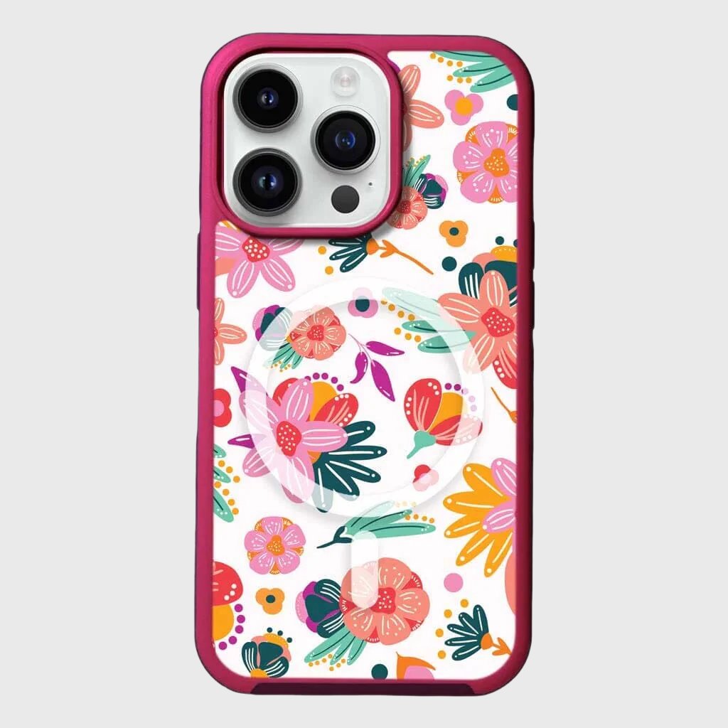 MagSafe iPhone 13 Pro Max Spring Flower Case