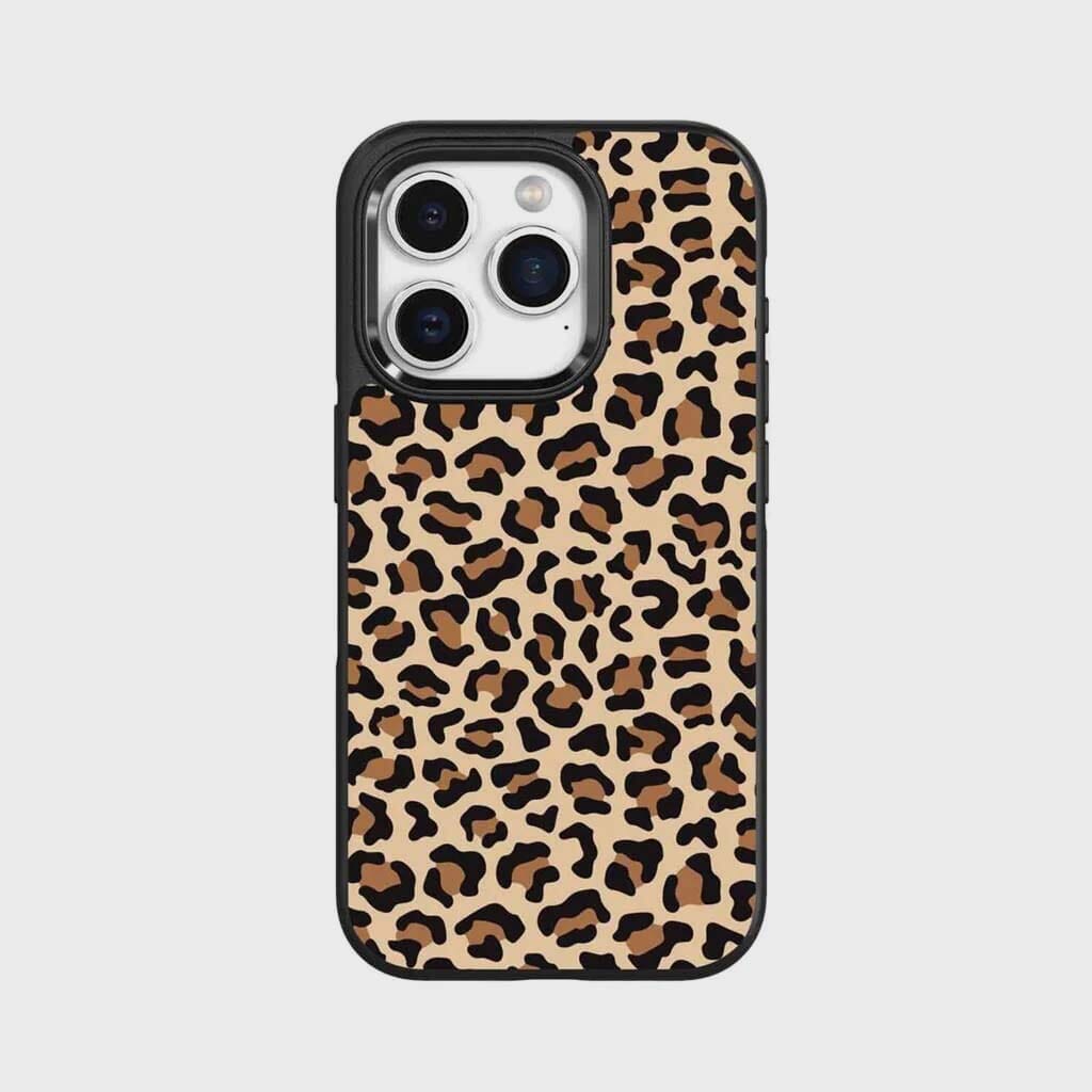 iPhone 15 Pro Max Case With MagSafe - Brown Leopard