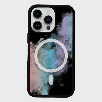 iPhone 15 Pro Max Case With MagSafe - Rainbow Cloud