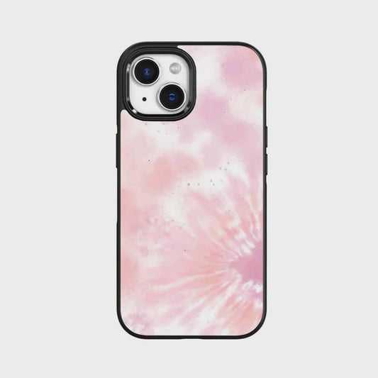 iPhone 15 Plus Case With MagSafe - Pink Tie Dye