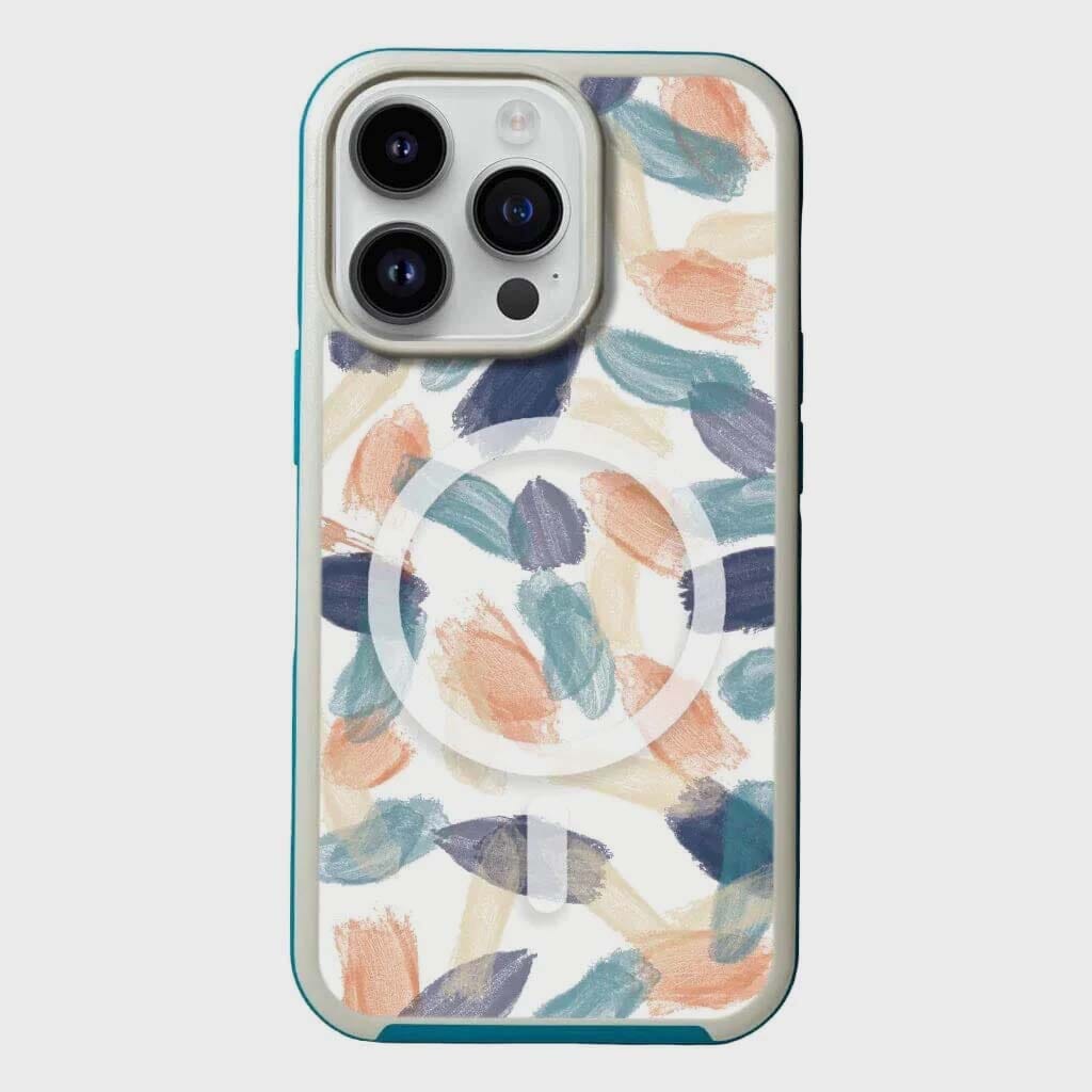 MagSafe iPhone 13 Pro Max Pastel Abstract Case