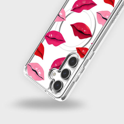 Samsung Galaxy S24 Lips Design Clear Case