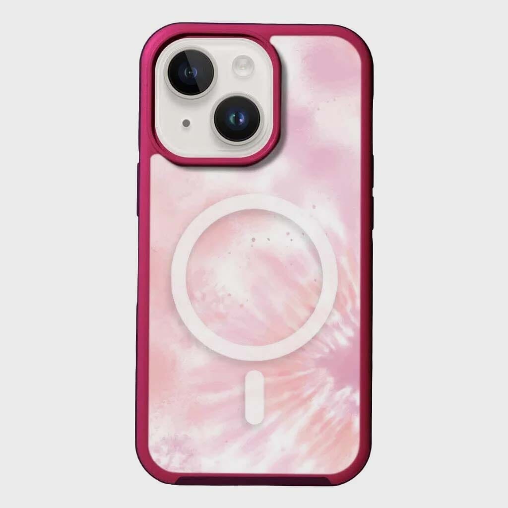 MagSafe iPhone 13 Pink Tie Dye Case