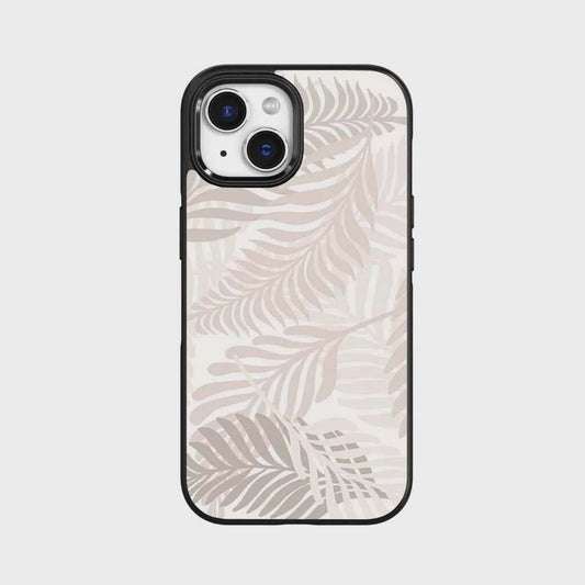 iPhone 15 Plus Case With MagSafe - White Leaf