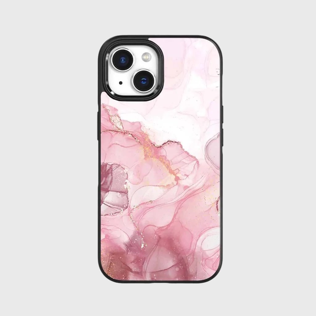 iPhone 16e Case With MagSafe - Pink Marble