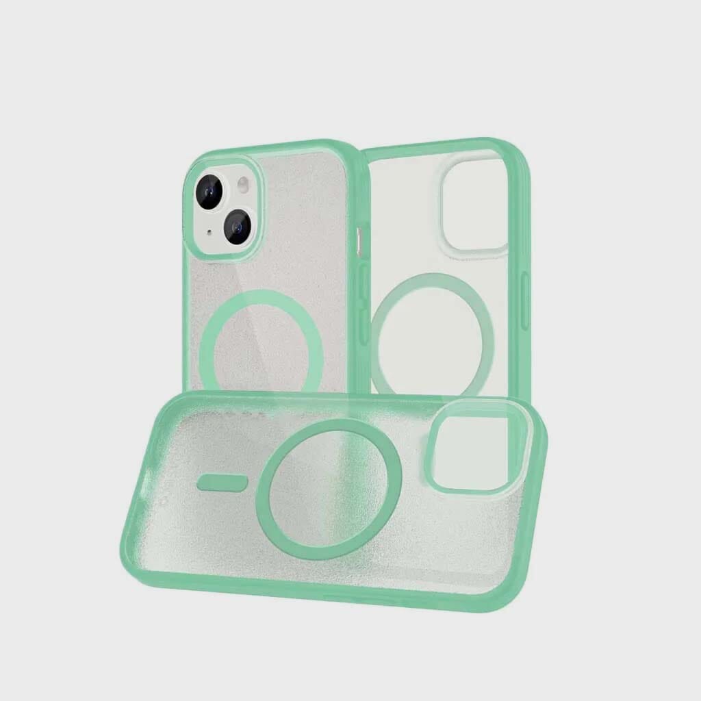 MagSafe iPhone 14 Plus Clear Frosted Case