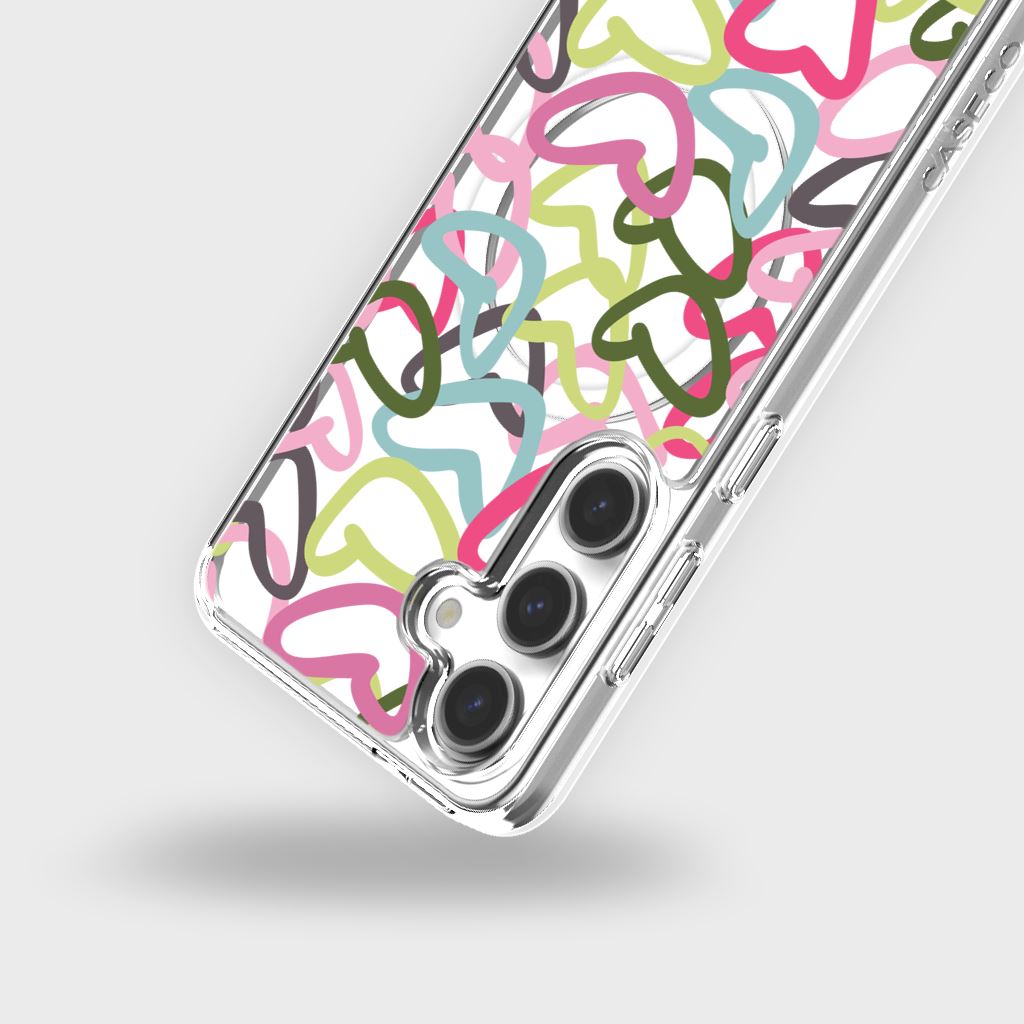 Samsung Galaxy S25 Clear Case - Graffiti Design