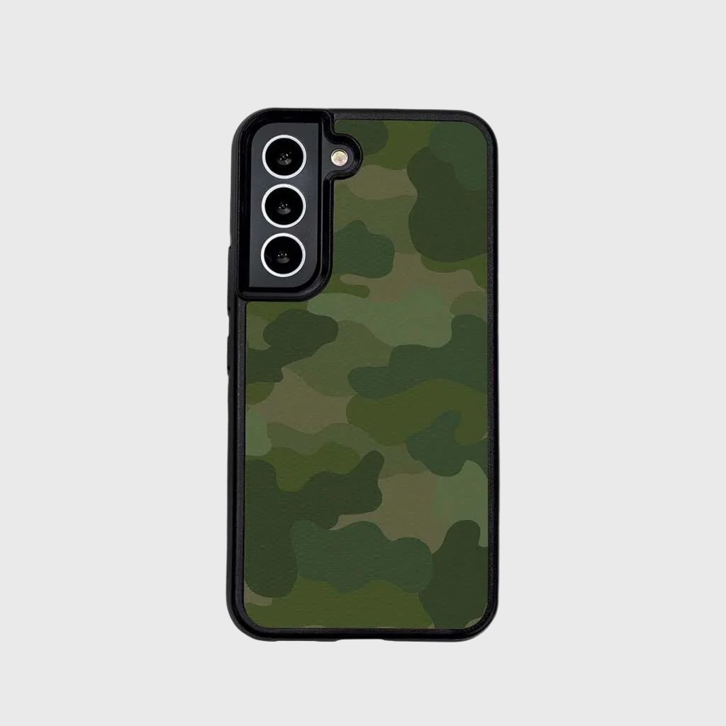 Green Samsung Galaxy S22 Plus Camo Case