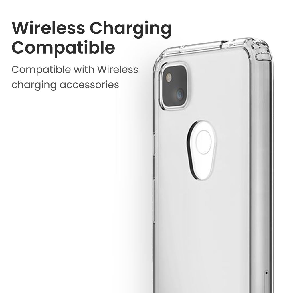 Antimicrobial Google Pixel 4a Clear Case