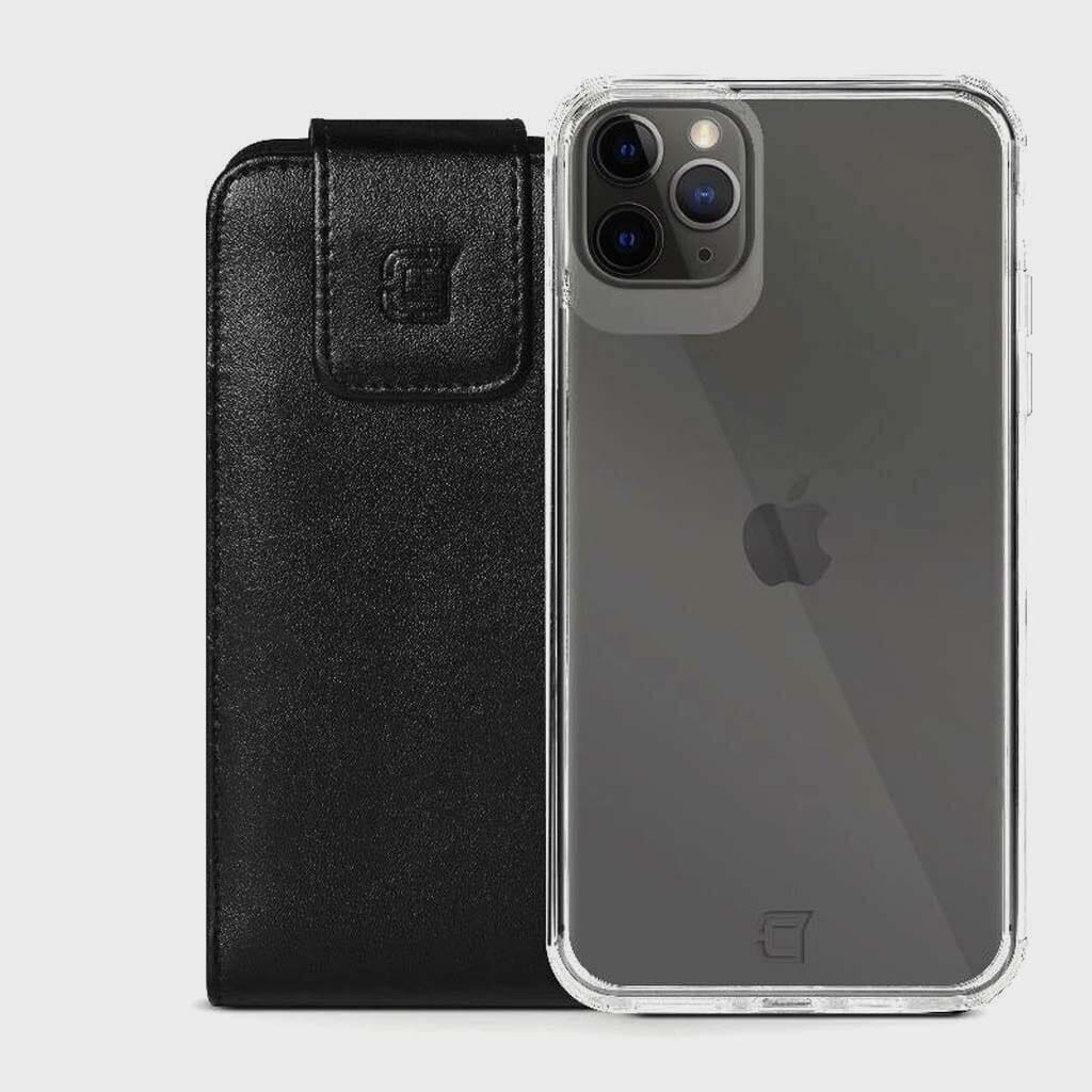 iPhone 12 Pro Max Case - Holster with Belt Clip