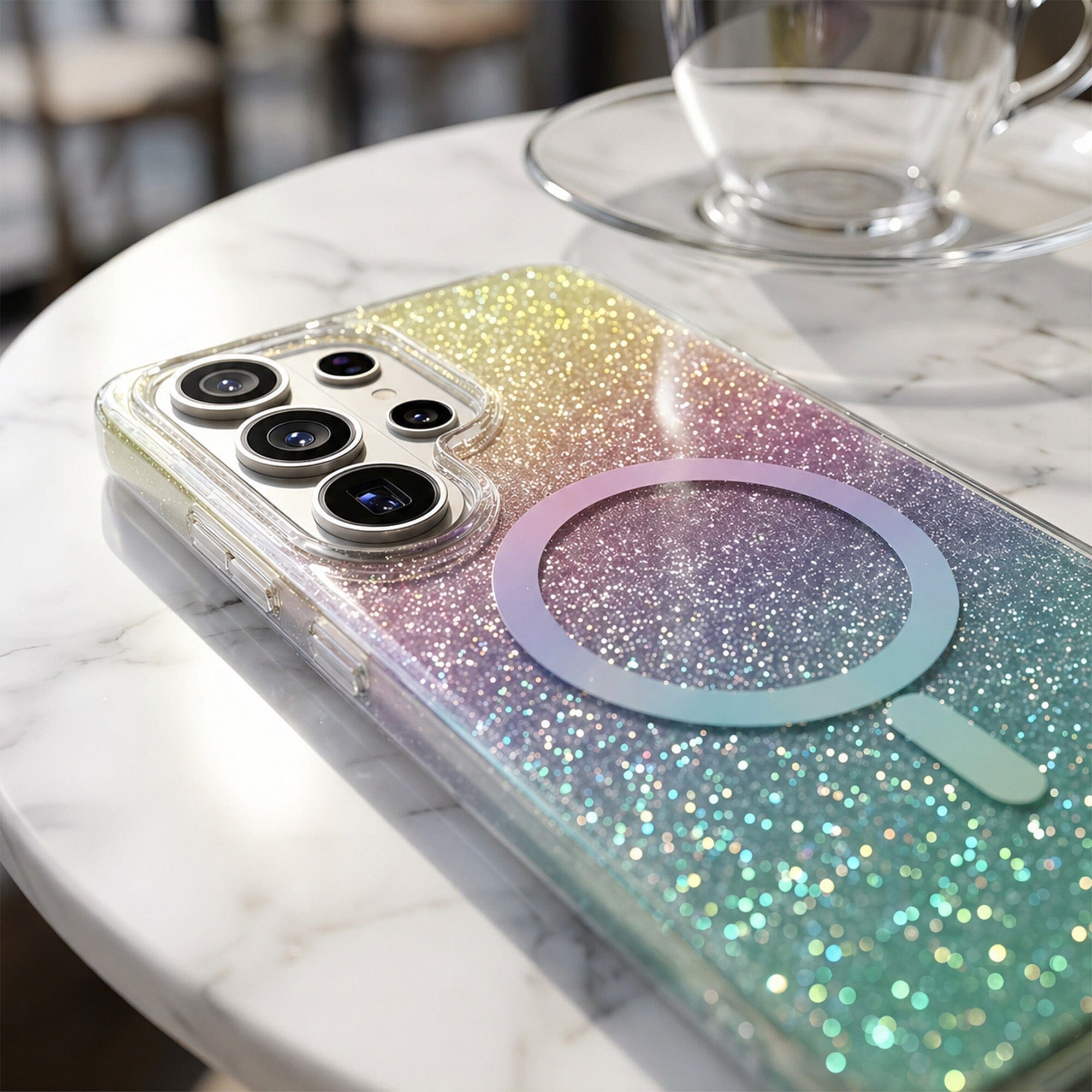 Samsung Galaxy S26 Ultra Iridescent Clear Case