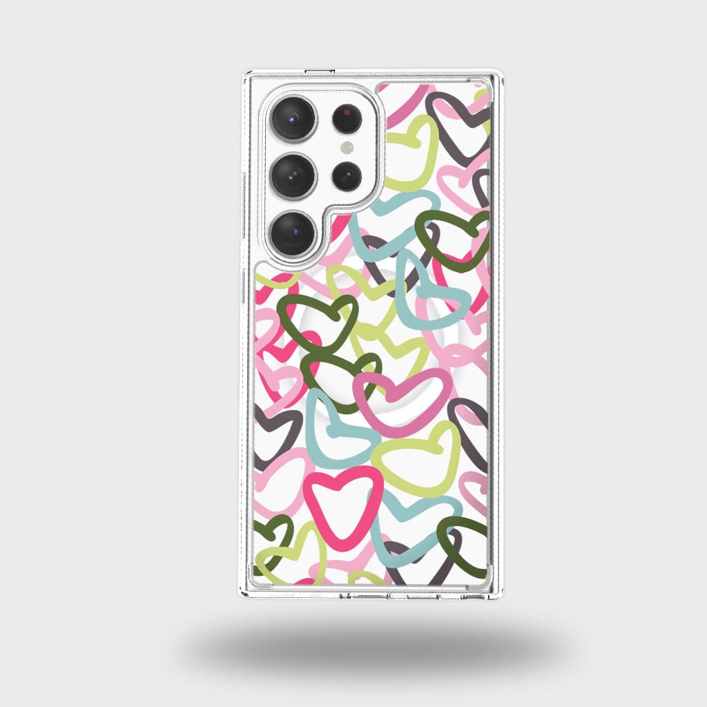 Samsung Galaxy S25 Ultra Clear Case - Graffiti Design