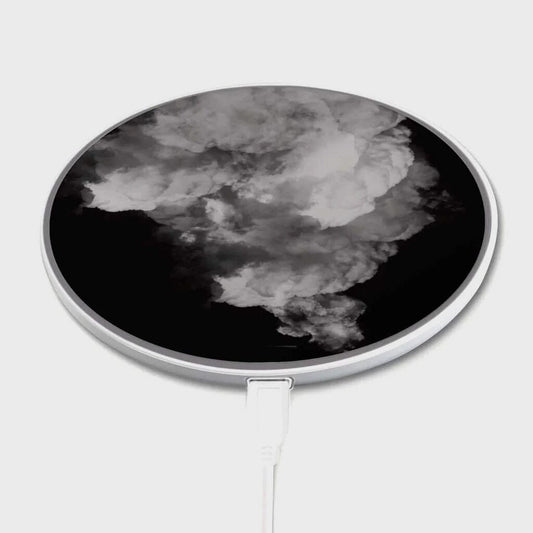 White Cloud Pattern - Wireless Charging Pad