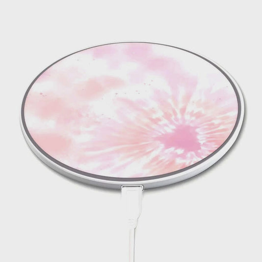 Pink Tie Dye - Wireless Charging Pad