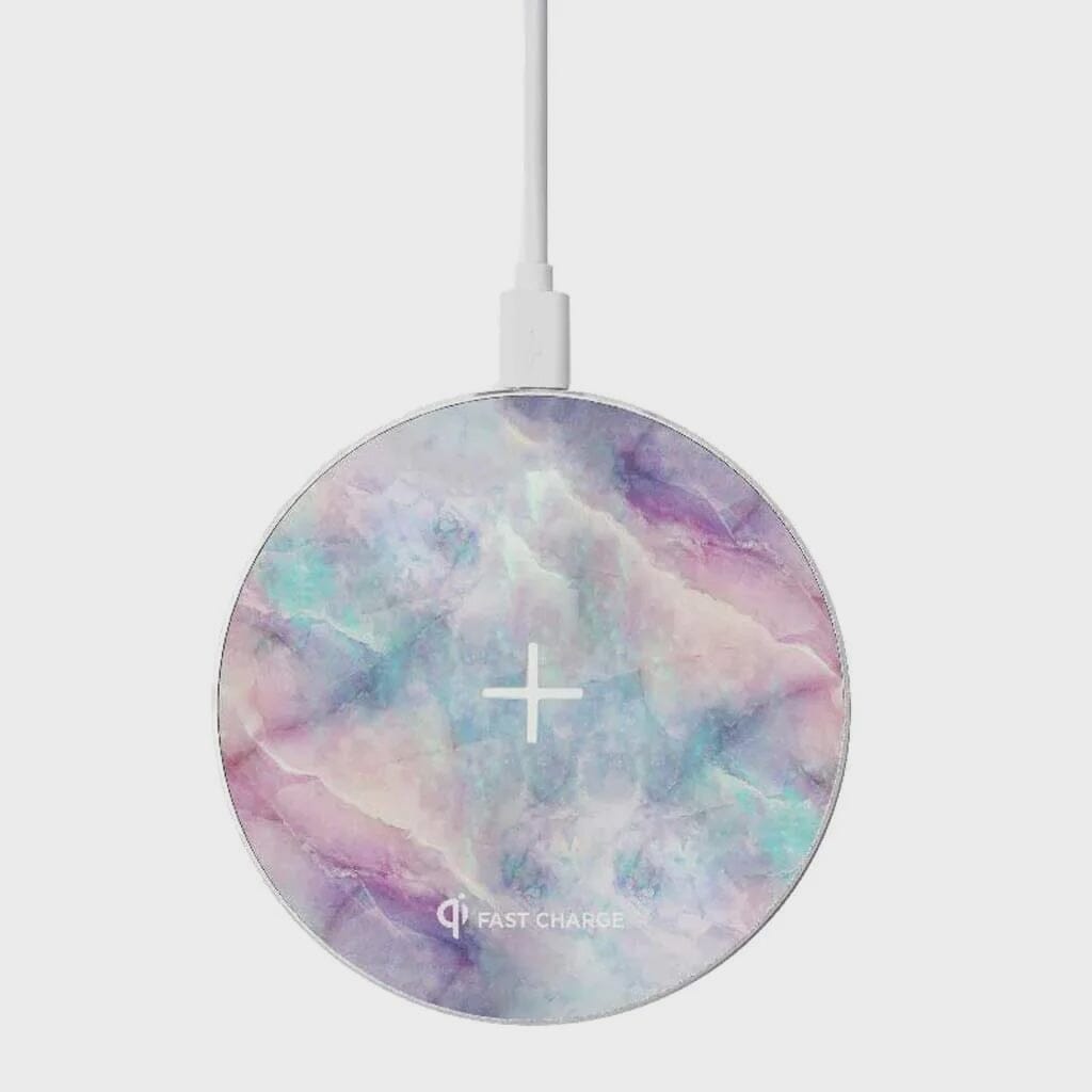 Wireless Charging Pad - Apollo Marble