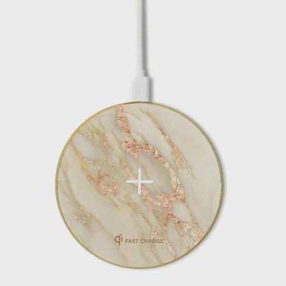 Wireless Charging Pad - Apollo Marble