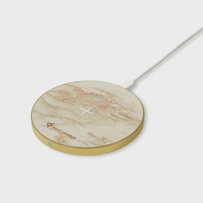 Wireless Charging Pad - Apollo Marble