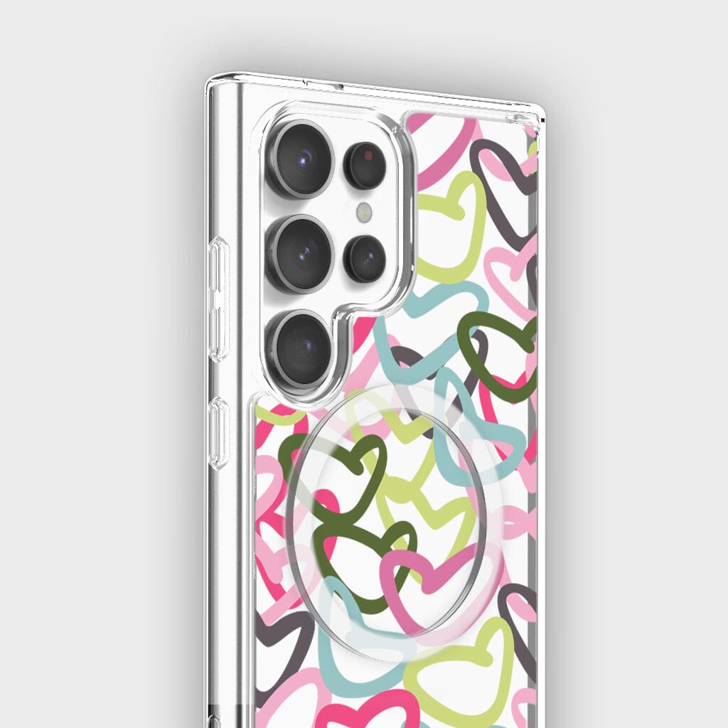 Samsung Galaxy S25 Ultra Clear Case - Graffiti Design