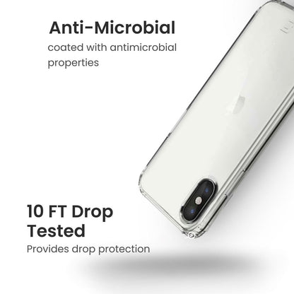 Antimicrobial iPhone XS Max Clear Case