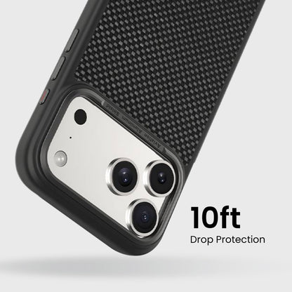 iPhone 17 Pro Aramid Fiber Weave Pattern Case