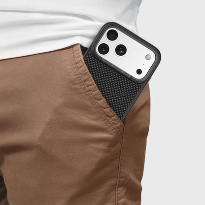 iPhone 17 Pro Aramid Fiber Weave Pattern Case