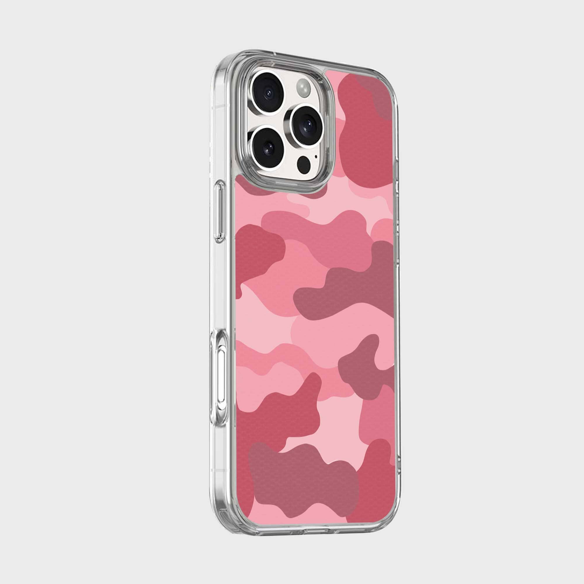 MagSafe iPhone 16 Pro Pink Camo Case