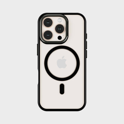 iPhone 16 Pro Max Anti Yellow Clear Case with Camera Kickstand