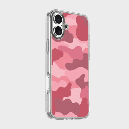 MagSafe iPhone 16 Pink Camo Case