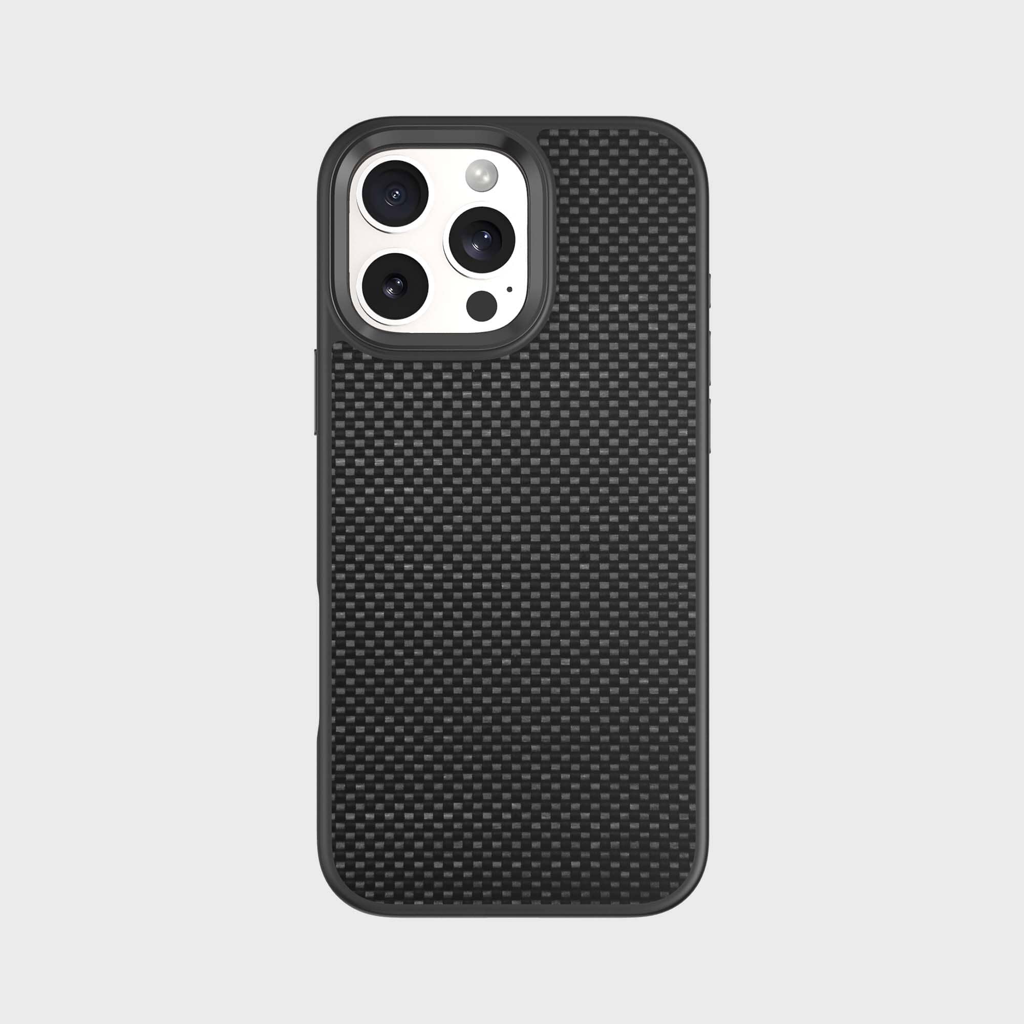iPhone 16 Pro Max Aramid Fiber Weave Pattern Case