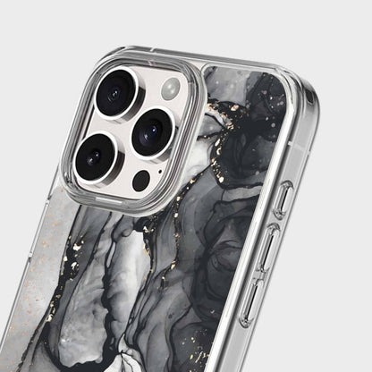 iPhone 16 Pro Case With MagSafe - Black Marble