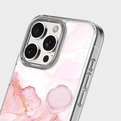 iPhone 16 Pro Case With MagSafe - Pink Marble