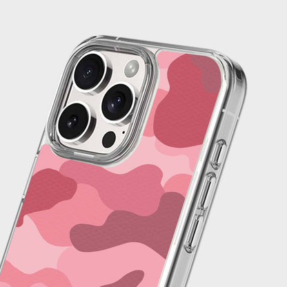 MagSafe iPhone 16 Pro Max Pink Camo Case