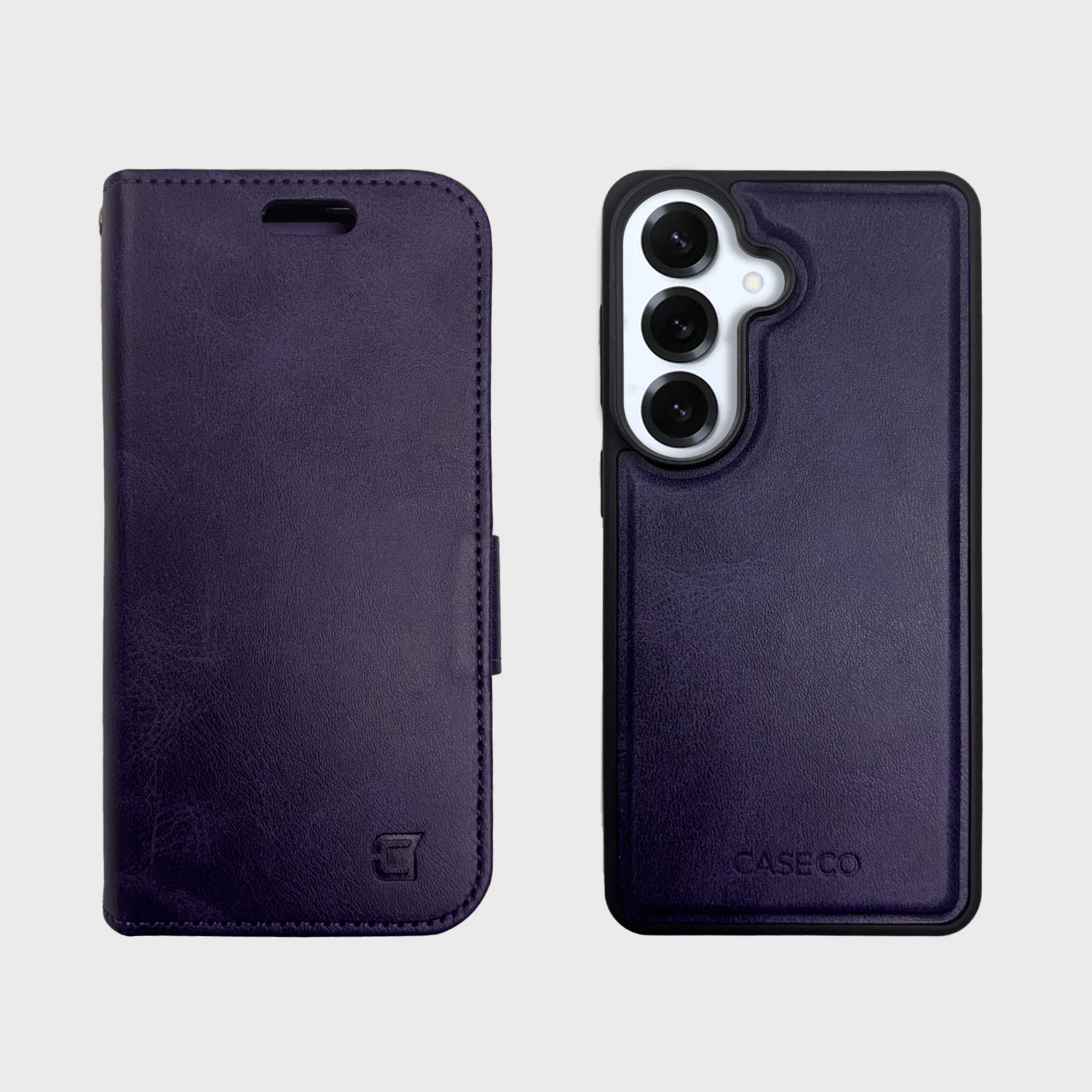 Samsung Galaxy S26 Leather Wallet Case With MagSafe | RFID Blocking + 5 Card Slots