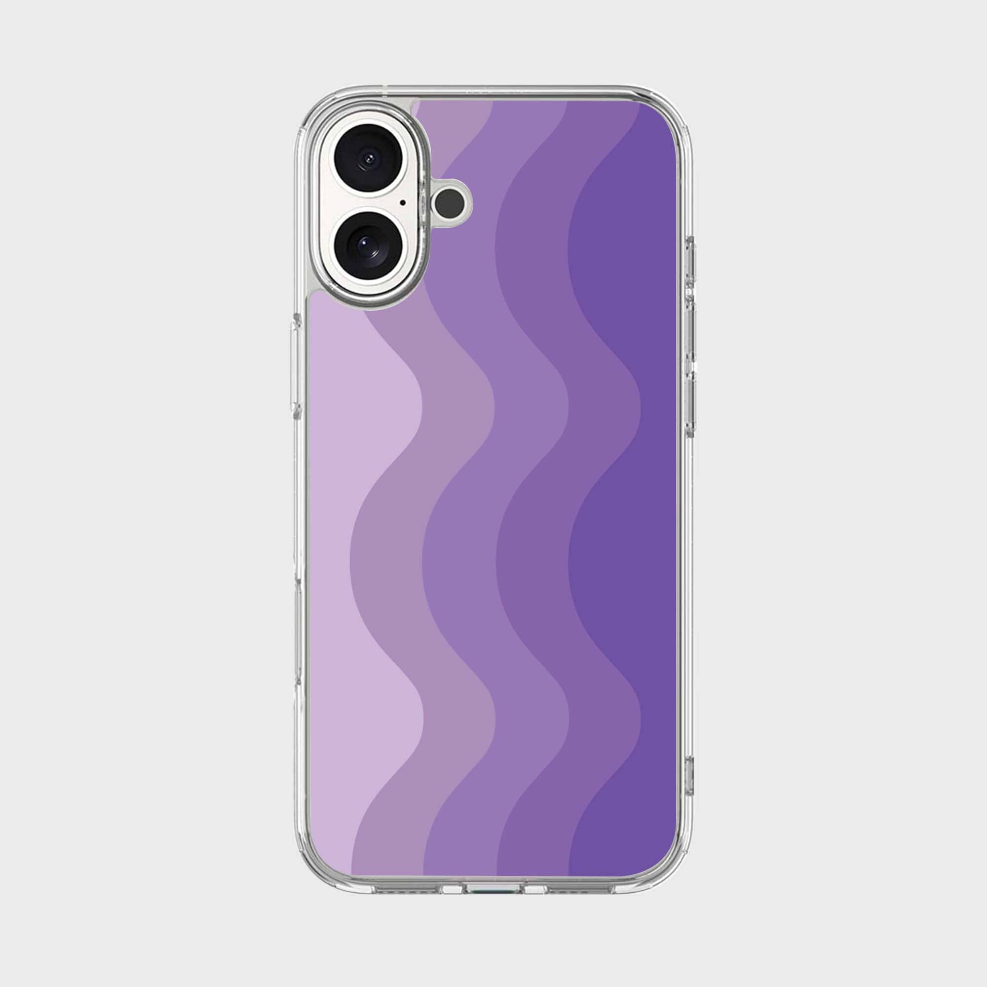 iPhone 16 Case With MagSafe - Purple Wave
