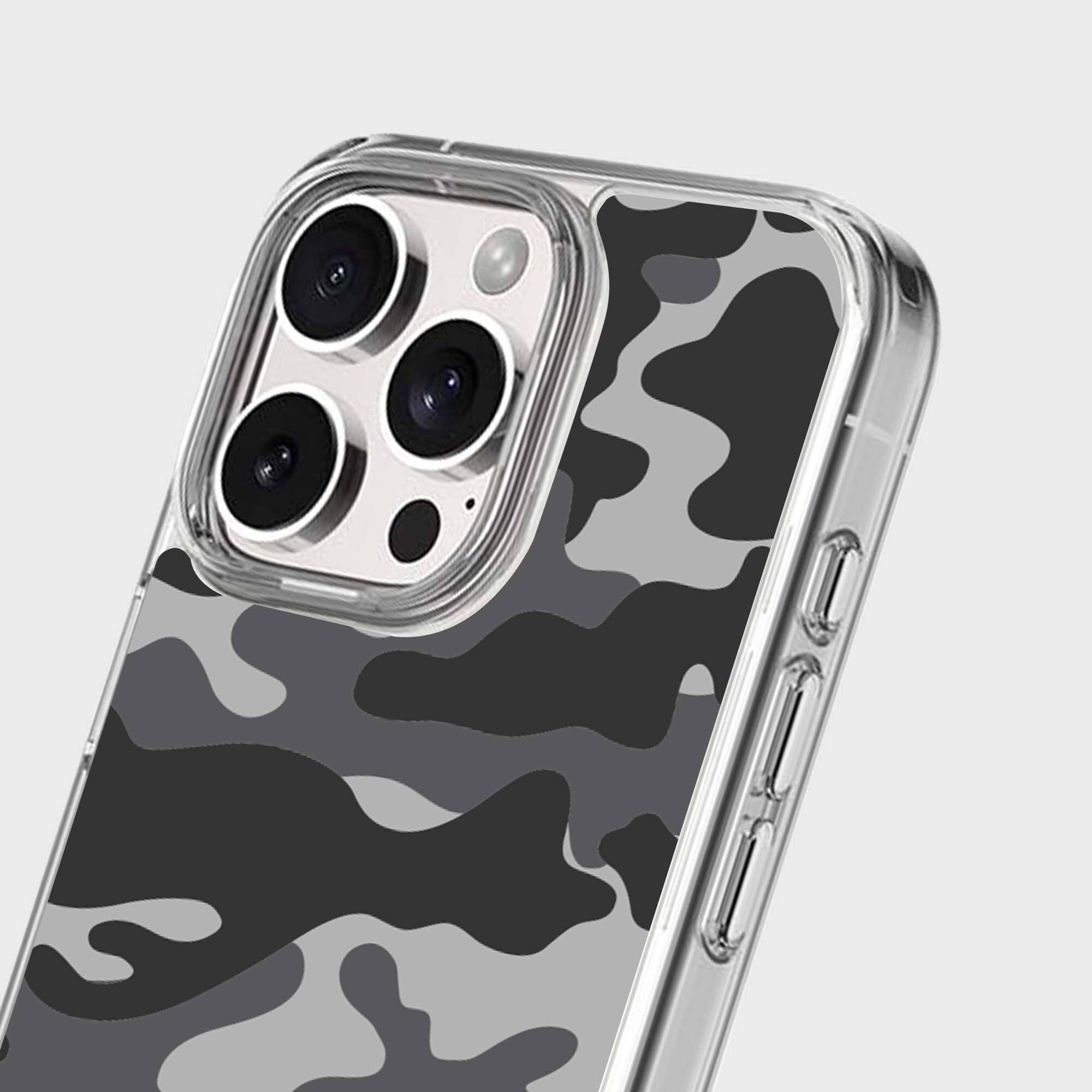 iPhone 16 Pro Max Case With MagSafe - Black Camo