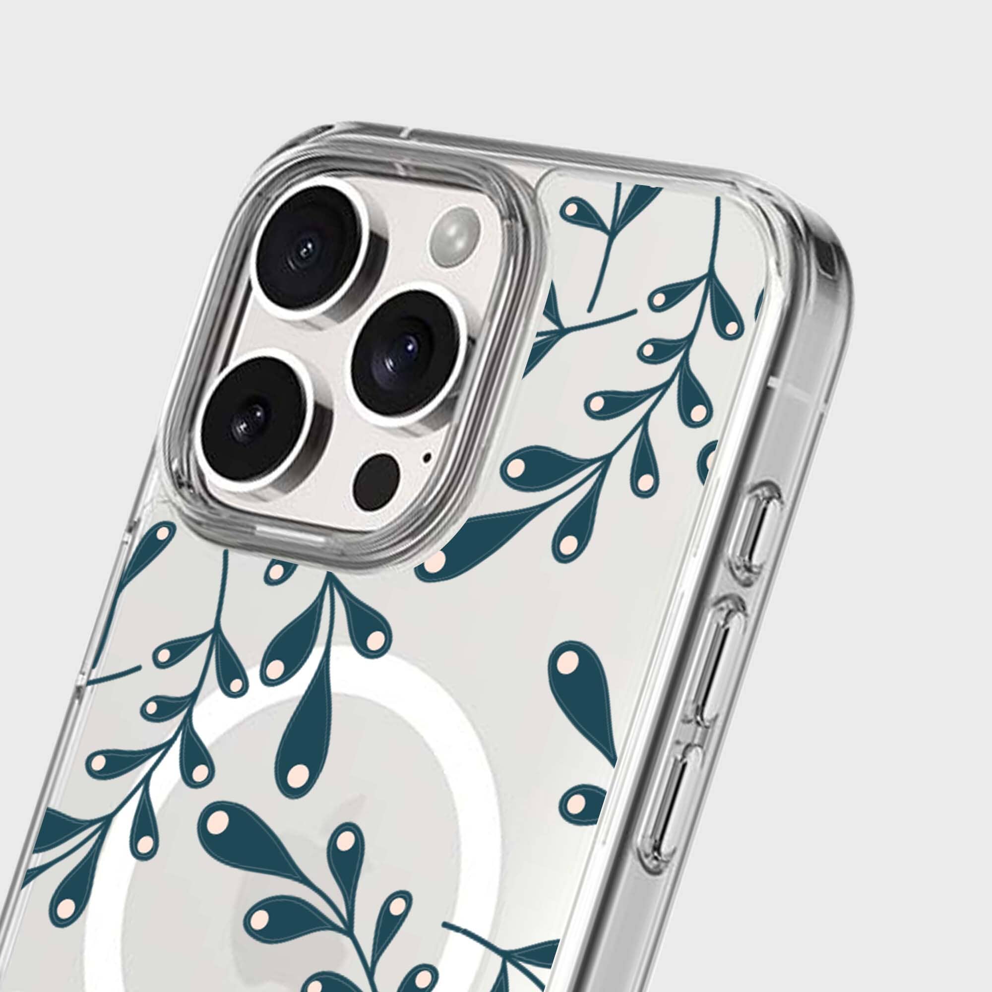 iPhone 16 Pro Max Clear Case - Lullaby Design
